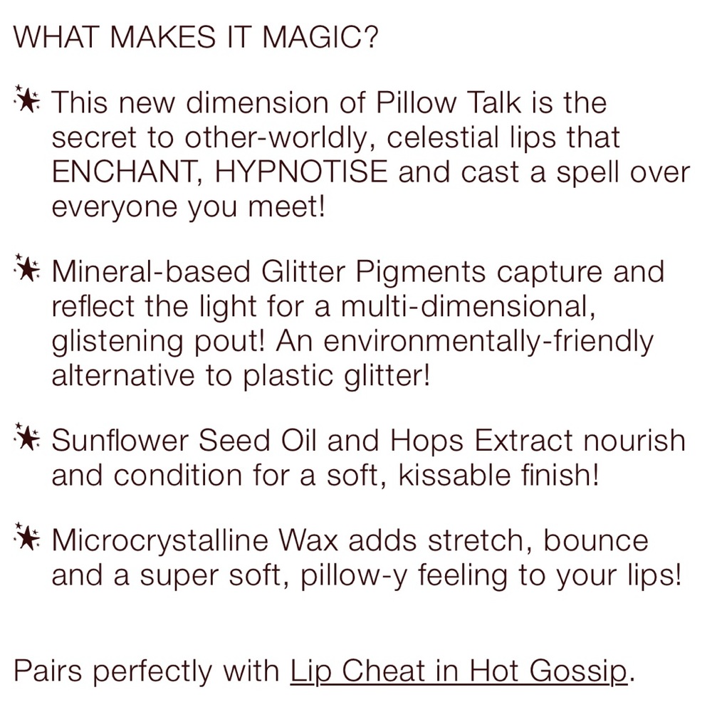 π Charlotte Tilbury PILLOW TALK DIAMONDS Lipstick - Picture 10 of 10